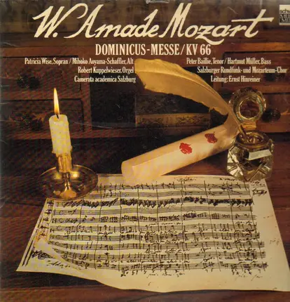Mozart - Dominicus-Messe,, Salzburger Rundfunk- und Mozarteum-Chor, Camerata academica, Hinreiner