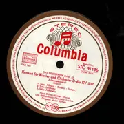 LP - Mozart - Konzert Für Klavier Und Orchester G-dur Kv 453 / Konzert Für Klavier Und Orchester D-dur Kv 537 (Meisterwerk Folge 30)