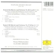 CD - Mozart - Klavierkonzerte Nr. 25 & 27