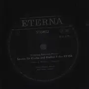 LP - Mozart - Sonate Für Klavier Und Violine B-dur KV 454 / Sonate Für Klavier Und Violine A-dur KV 526