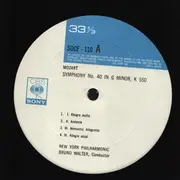 LP - Mozart - Symponies No. 40 & 41 'Jupiter'