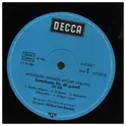 Double LP - Mozart - Symphonie Nr. 41 C-dur KV 551 * Symphony Nr. 40 g-moll KV 550 - Hardcover Box + Booklet