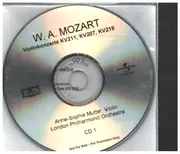 Double CD - Mozart - Violinkonzerte KV211, KV207, KV219 - Promo Copy / Plastic Slipcase