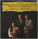 LP - Mozartb / Kremer / Harnoncourt - Sinfonia Concertante K. 364 / Violin Concerto • Violinkonzert No. 1
