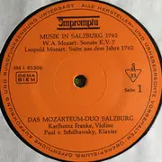LP - Mozarteum-Duo Salzburg - Musik In Salzburg 1762