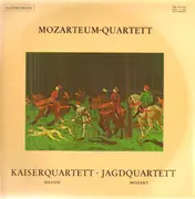 LP - Mozarteum-Quartett - Kaiserquartett-Haydn, Jagdquartett-Mozart
