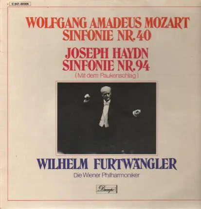 Mozart / Haydn - Sinfonien 40 / 94, Furtwängler