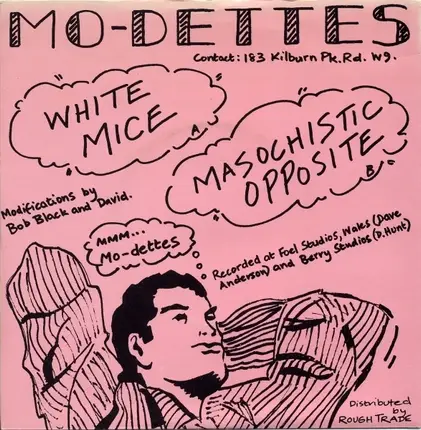 Mo-Dettes - White Mice / Masochistic Opposite