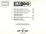 CD Single - Mo-Do - Eins, Zwei, Polizei (Remix)