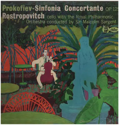 Mstislav Rostropovich , Sir Malcolm Sargent - Prokofiev Sinfonia Concertante, op. 125, Rachmaninoff Vocalise