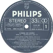 LP - MPB4 , Quarteto Em Cy - Cobra De Vidro