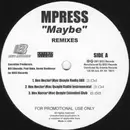 12'' - Mpress - Maybe (Remixes)