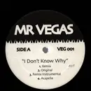 12inch Vinyl Single - mr vegas - i don't know why