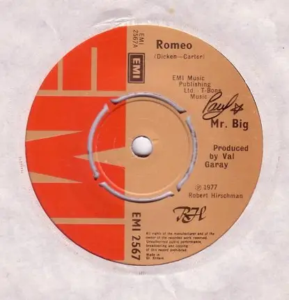Mr Big - Romeo