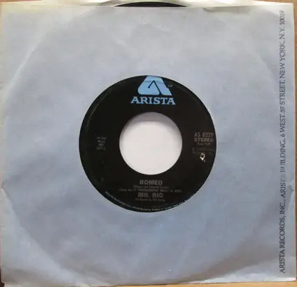 Mr Big - Romeo / Ain't Bin A Man
