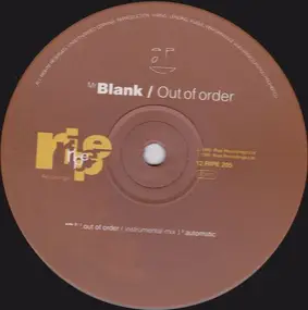 Mr. Blank - Out of Order