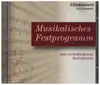 CD - MR-Chor / Zionssänger / YouTurn a.o. - Musikalisches Festprogramm