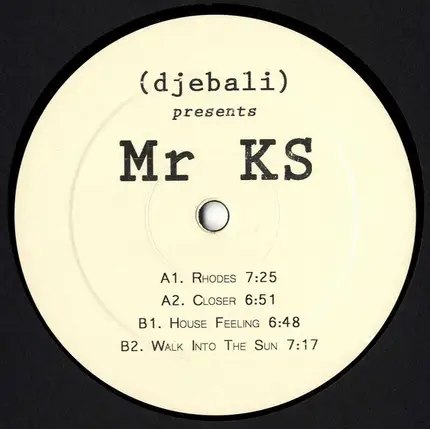 Mr KS - Djebali Presents Mr KS