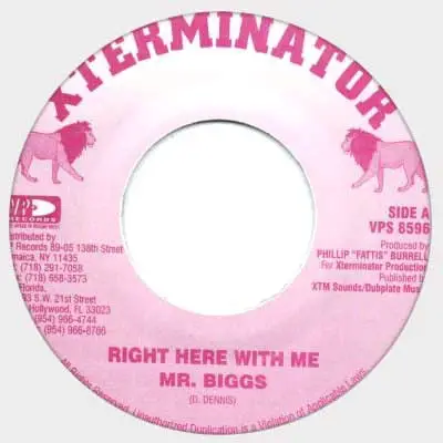 Mr. Biggs - Right Here With Me