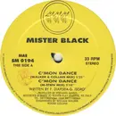 12inch Vinyl Single - Mr. Black / M. Steiv Jay - C'mon Dance / Come On Dance