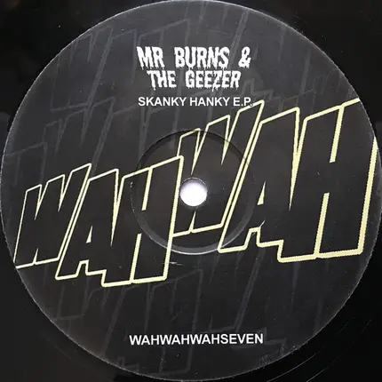 Mr. Burns & The Geezer - Skanky Hanky E.P.