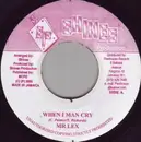 7inch Vinyl Single - Mr. Lexx - When I Man Cry