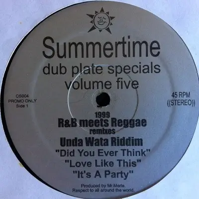 Mr. Merle - Summertime Dub Plate Specials Volume 5: 1999 R&B Meets Reggae Remixes