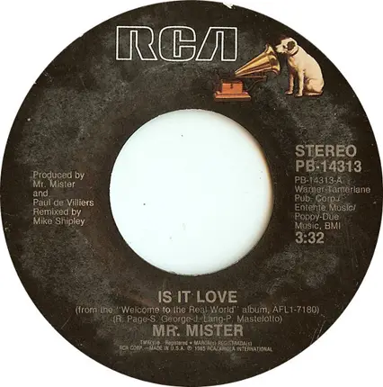 Mr. Mister - Is It Love