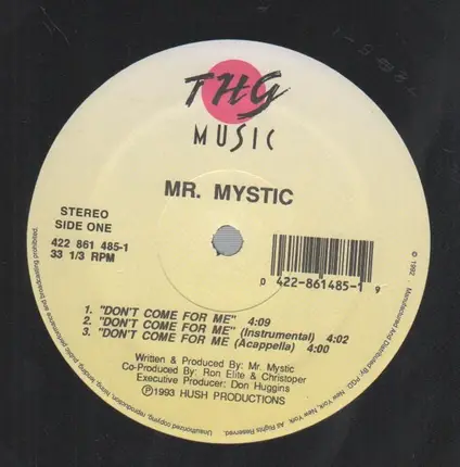 Mr. Mystic - Don't Come For Me
