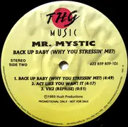 LP - Mr. Mystic - Back Up Baby (Why You Stressin' Me?)