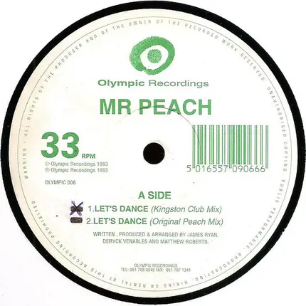 Mr. Peach - Let's Dance