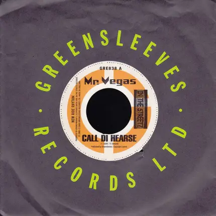 Mr. Vegas / Alozade - Call Di Hearse / Chi Chi Dem