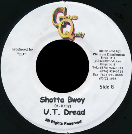 Mr. Vegas / U.T. Dread - Model Pon Dem / Shotta Bwoy
