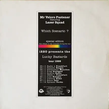 Mr. Velcro Fastener Featuring Laser Squad - Which Scenario?