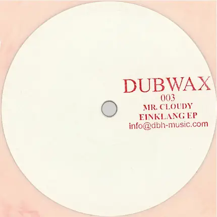Mr. Cloudy - Einklang EP