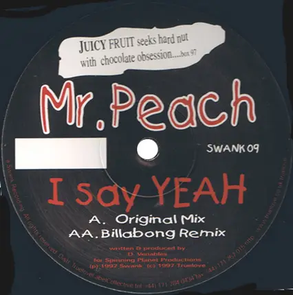 Mr. Peach - I Say Yeah