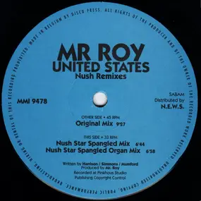 mr. roy - United States (Nush Remixes)
