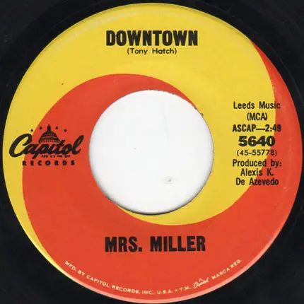 Mrs. Elva Miller - Downtown