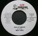 7inch Vinyl Single - Ms. Thing / Tami Chynn - Rich & Famous / Tell Mi