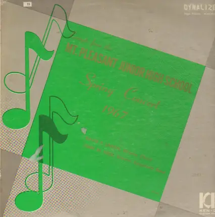Mt. Pleasant Junior High School - 1967 Spring Concert
