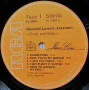 LP - Mundell Lowe's Jazzmen - Porgy And Bess