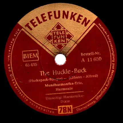 Mundharmonika-Trio "Harmonie" - The Huckle-Buck / Harmonika-Dixie