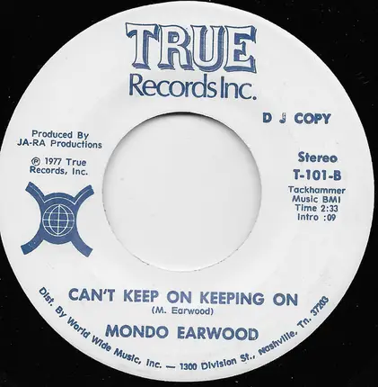 Mundo Earwood - I Can Give You Love