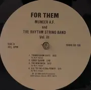 LP - Muneer Abdul Fataah & The Rhythm String Band Vol III - For Them