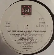 LP - Mungo Jerry - Too Fast To Live And Too Young To Die