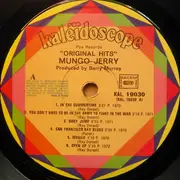 LP - Mungo Jerry - Original Hits