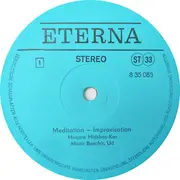 LP - Munir Bashir - Meditation - Improvisation Auf Dem 'Ūd - Blue Labels