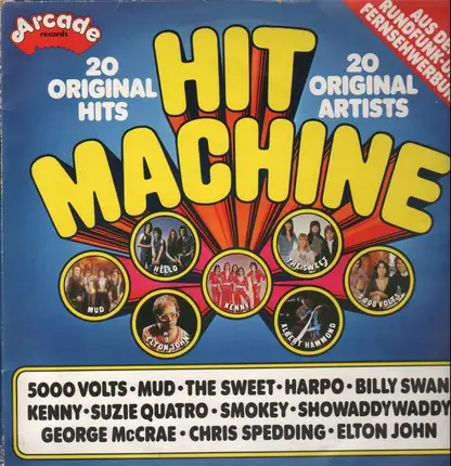 Mud, Suzie Quatro, Smokey, Chris Spedding, Elton John - Hit Machine