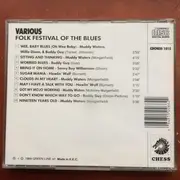 CD - Muddy Waters , Buddy Guy , Howlin' Wolf , Sonny Boy Williamson - Folk Festival Of The Blues