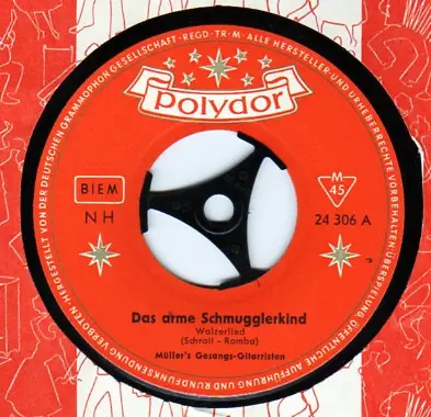 Müller's Gesangs-Gitarristen - Das Arme Schmugglerkind